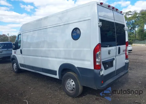 2017 Ram Promaster 2500 High Roof 159 Wb z USA, uszkodzony, nr VIN 3C6TRVDG5HE532863